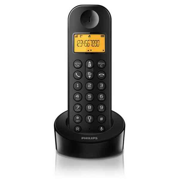 Telefono Philips D1201b Negro